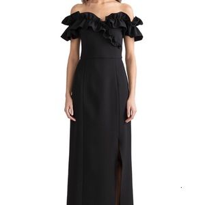 Shoshanna  Ellis off shoulder long dress